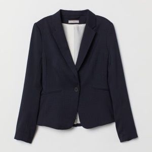 H&M Women’s Blazer in Navy (Size 10)
